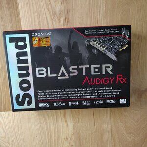 Creative SB1550 Dual Mic Input Sound Blaster Audigy Rx Sound Card